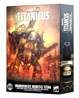 W40k: ADEPTUS TITANICUS Warbringer Nemesis Titan with Quake Cannon