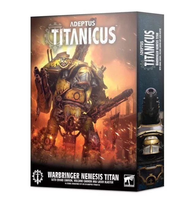 W40k: ADEPTUS TITANICUS Warbringer Nemesis Titan (1 figurka)