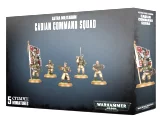 W40k: Astra Militarum - Cadian Command Squad (5 figurek)