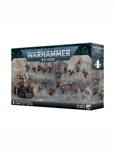 W40k: Battleforce: Adepta Sororitas - Army of Faith (17 figurek)
