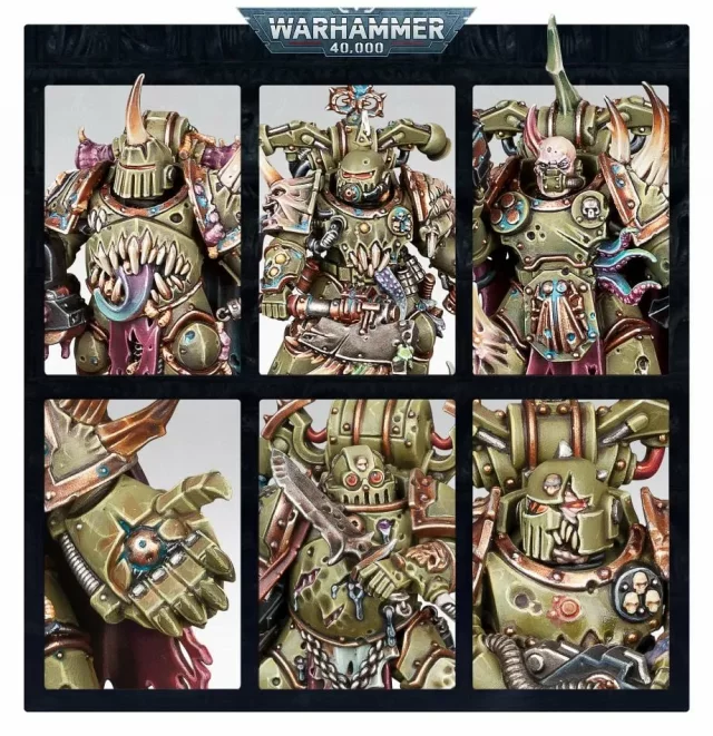 W40k: Battleforce: Death Guard - Council of The Death Lord (20 figurek)