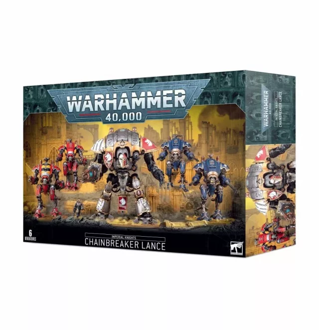W40k: Battleforce: Imperial Knights - Chainbreaker Lance (6 figurek)
