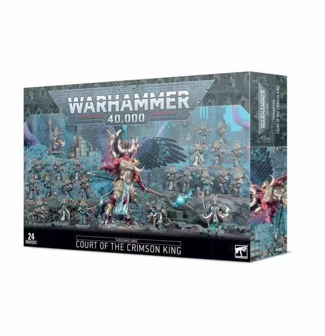 W40k: Battleforce: Thousand Sons - Court of The Crimson King (24 figurek)