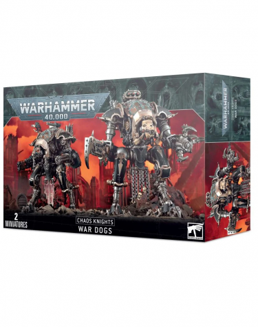 W40k: Chaos Knights: War Dogs (2 figurky)