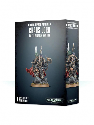 W40k: Chaos Space Marines - Chaos Lord in Terminator Armor