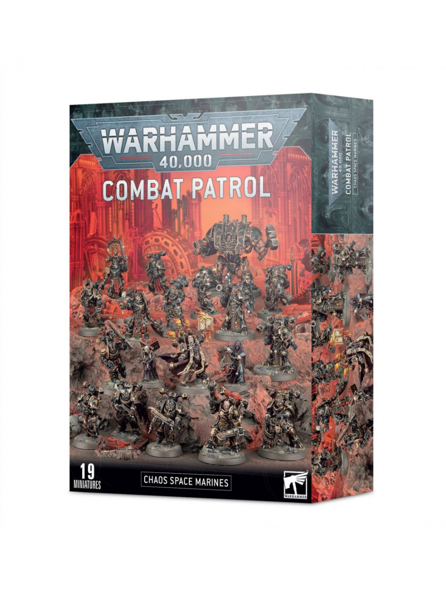 Games-Workshop W40k: Combat Patrol - Chaos Space Marines (19 figurek)