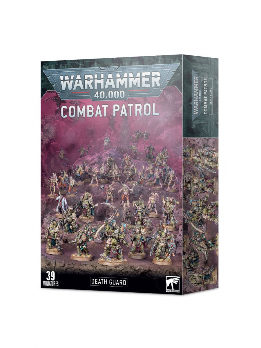 Games-Workshop W40k: Death Guard - Combat Patrol (39 figurek)