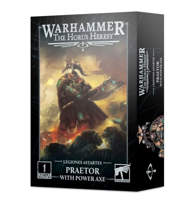 Warhammer: Horus Heresy - Legiones Astartes Praetor with Power Axe (1 figurka)