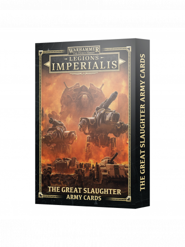 Warhammer: Horus Heresy - Legions Imperialis - The Great Slaughter Army Cards