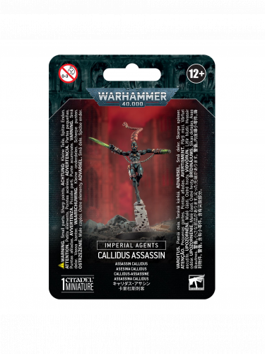 W40k: Imperial Agents - Callidus Assassin (1 figurka)