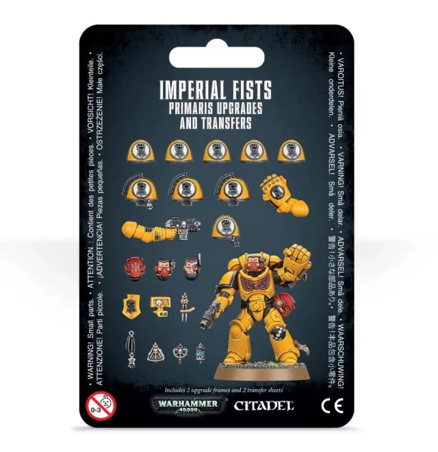 W40k: Imperial Fists Primaris Upgrades and Transfer