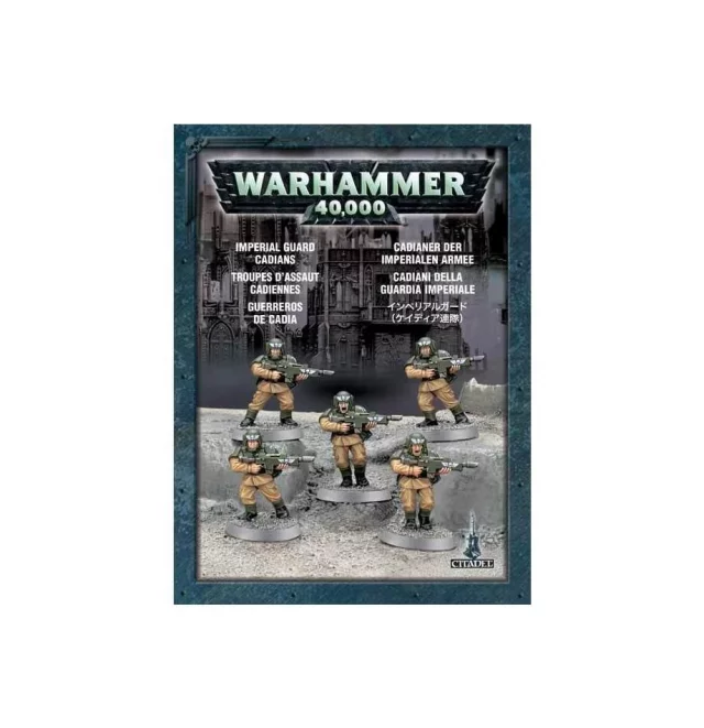 W40k: Imperial Guard Cadians (5 figurek)