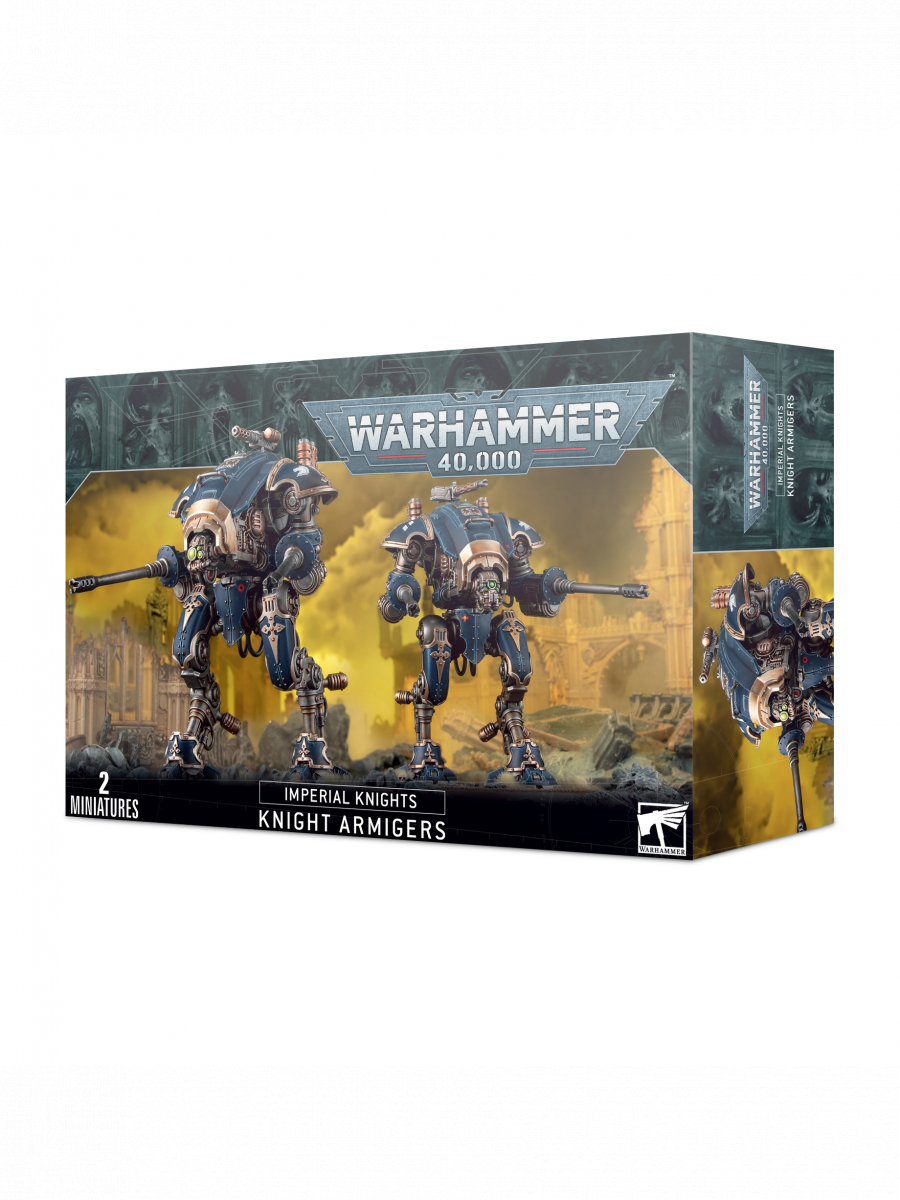 Games-Workshop W40k: Imperial Knights - Imperial Knight Armigers (2 figurky)