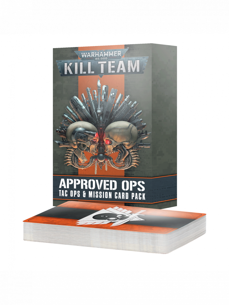 Games-Workshop W40k: Kill Team: Critical Ops - Tac Ops & Mission Card Pack
