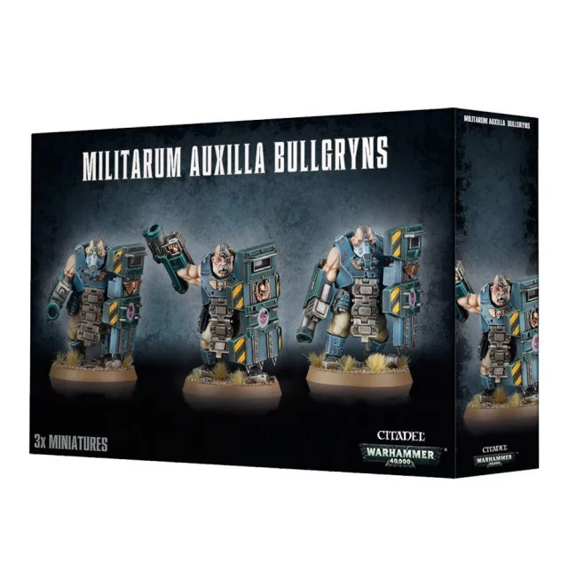 W40k: Militarum Auxilla - Bullgryns (zničená krabice)