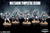W40k: Militarum Tempestus Scions (5 figurek) (zničená krabice)