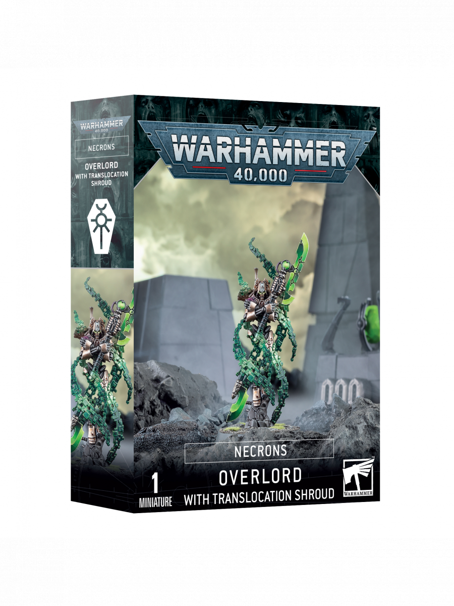 Games-Workshop W40k: Necrons - Overlord with Translocation Shroud (1 figurka)