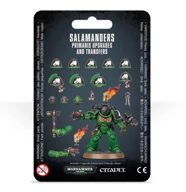 W40k: Salamanders Primaris Upgrades and Transfer