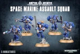 W40k: Space Marine Assault Squad (5 figurek) (zničená krabice)