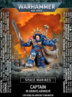 W40k: Space Marines Captain in Gravis Armour (1 figurka)