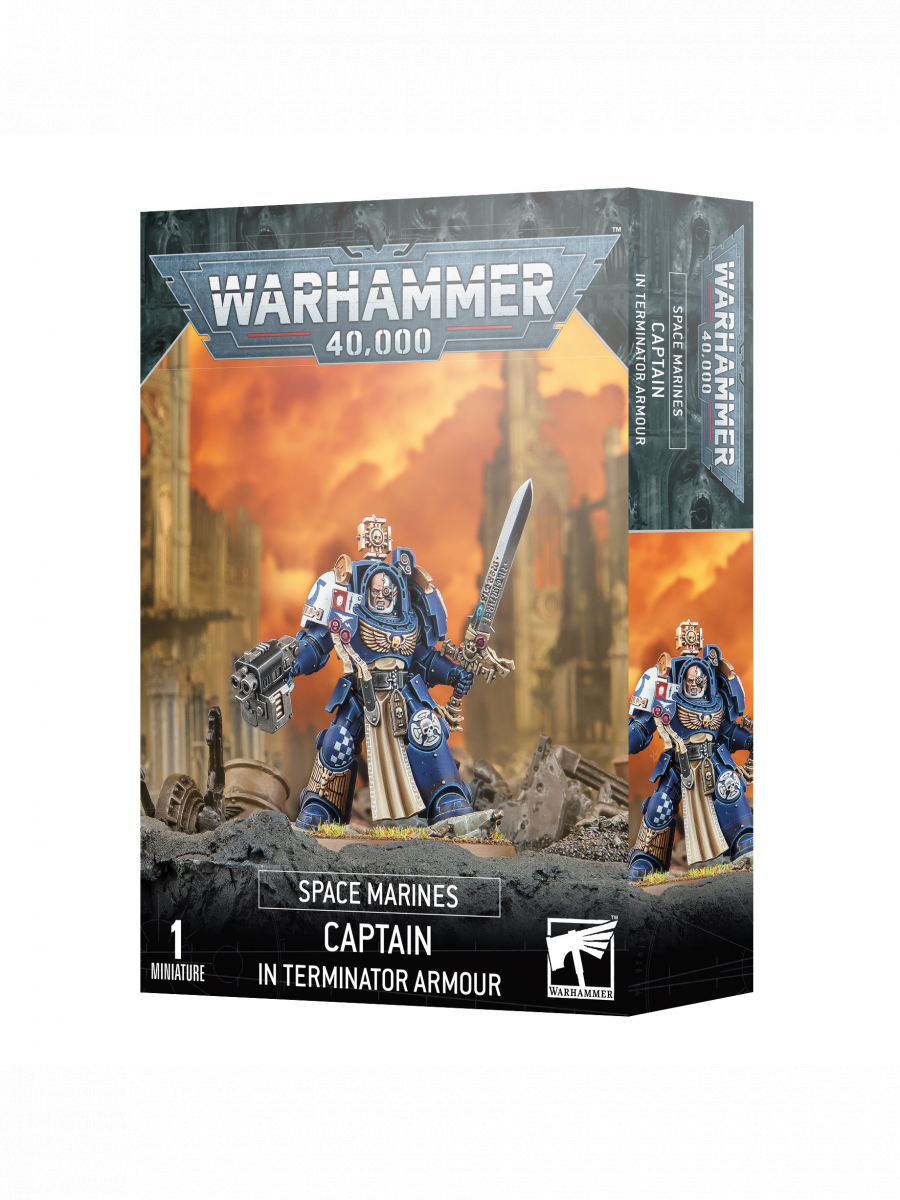 Games-Workshop W40k: Space Marines - Captain in Terminator Armour