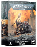 W40k: Space Marines Primaris Chaplain on Bike (1 figurka)