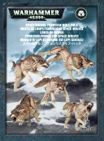 W40k: Space Wolves Fenrisian Wolves (5 figurek)