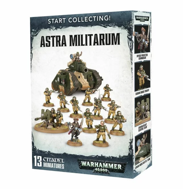 W40k: Start Collecting Astra Militarum (13 figurek)