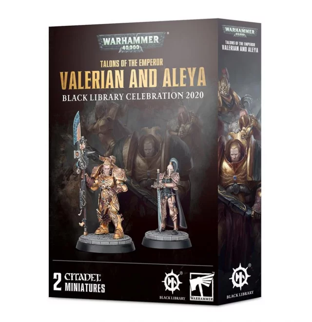 W40k: Talons of the Emperor - Valerian and Aleya (2 figurky)