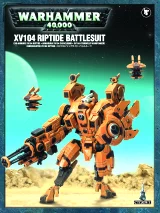 W40k: Tau Empire XV104 Riptide Battlesuit (1+2 figurky) (zničená krabice)