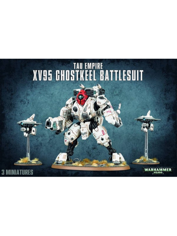Games-Workshop W40k: Tau Empire XV95 Ghostkeel Battlesuit (3 figurky)