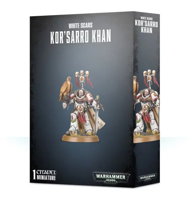 W40k: White Scars - Korsarro Khan (1 figurka)
