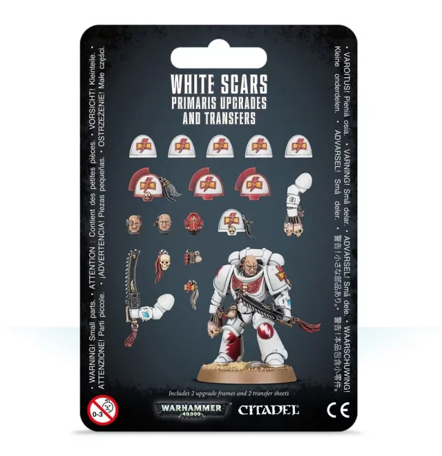 W40k: White Scars Primaris Upgrades & Transfers