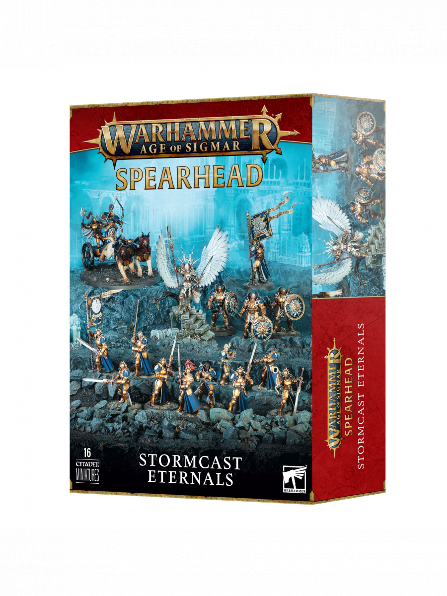 Games-Workshop W-AOS: Spearhead - Stormcast Eternals (16 figurek)