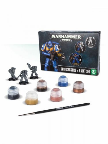 Zrušeno - Warhammer 40000 - Intercessors + Paint Set