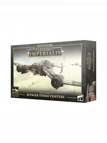 Warhammer: Horus Heresy - Legions Imperialis - Solar Auxilia Avenger Strike Fighters (4 figurky)