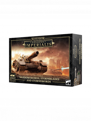 Warhammer: Horus Heresy - Legions Imperialis - Solar Auxilia Shadowswords, Stormblades and Stormswords (2 figurky)