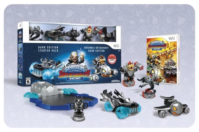 Skylanders: SuperChargers (Dark Edition Starter Pack) (WII)