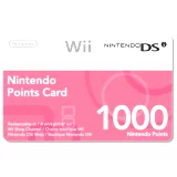 Wii/DSi Nintendo Points Card - 1000 bodů (WII)