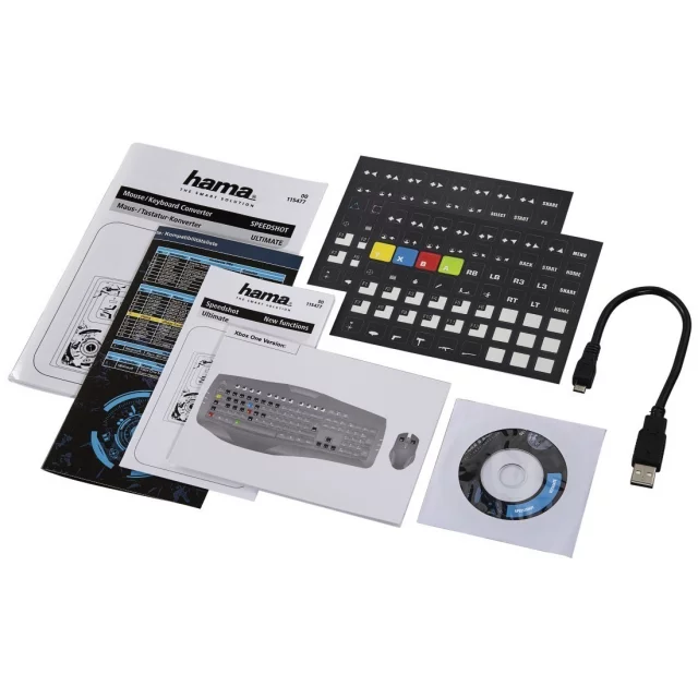 Hama Speedshot Ultimate Konvertor pro myš/klávesnici (PS4, XONE, PS3, X360)