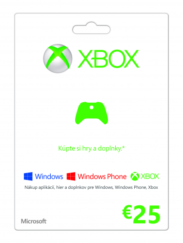 X360 Live předplacená karta - 25€ (X360)
