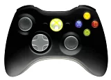 Xbox 360 bezdrátový ovladač - Černý