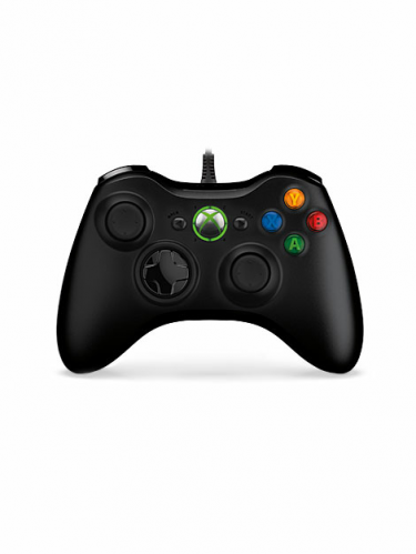 Xbox 360 drátový ovladač - Černý (X360)