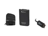XBOX 360 Play and Charge Kit (Natec Genesis) (černý)