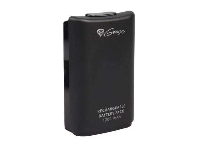 XBOX 360 Play and Charge Kit (Natec Genesis) (černý)