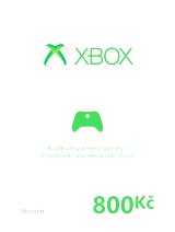 Xbox Live předplacená karta 800 Kč (XBOX 360)