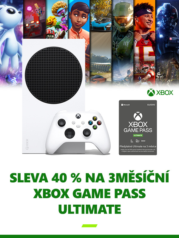 Conquest Konzole Xbox Series S 512GB + Game Pass Ulimate na 3 měsíce