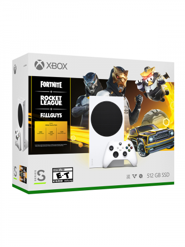 Konzole Xbox Series S 512GB - Holiday Bundle (Fortnite + Rocket League + Fall Guys) (rozbaleno) (XBOX)