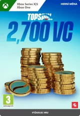 C2C TopSpin 2K25 - 2700 žetonů virtuální měny do hry (XBOX)