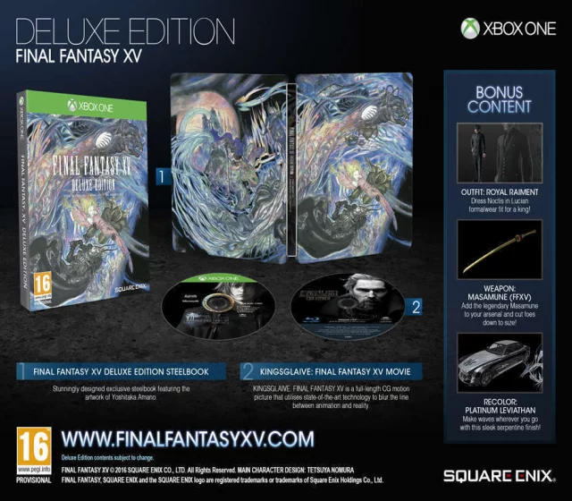 Final Fantasy XV - Deluxe Edition (XBOX)